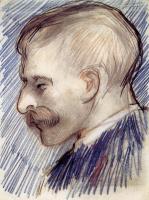 Gogh, Vincent van - Head of a Man,Probably a Portrait of Theo van Gogh